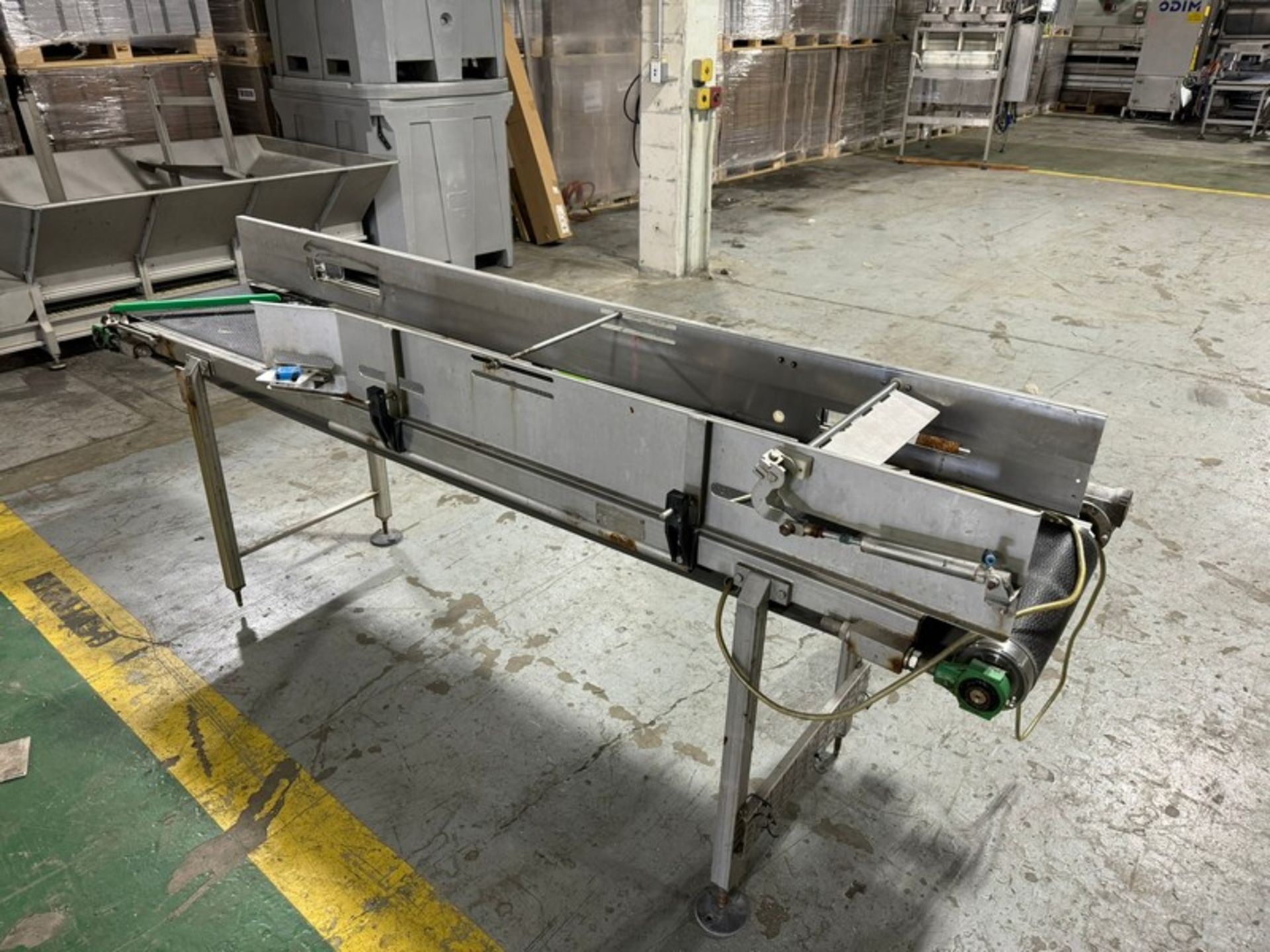 POLS Dual Lane Flow Portioner, with Dual Conveying Lanes with Aprox. 13-3/4"" L Cleats, with Load - Bild 9 aus 9