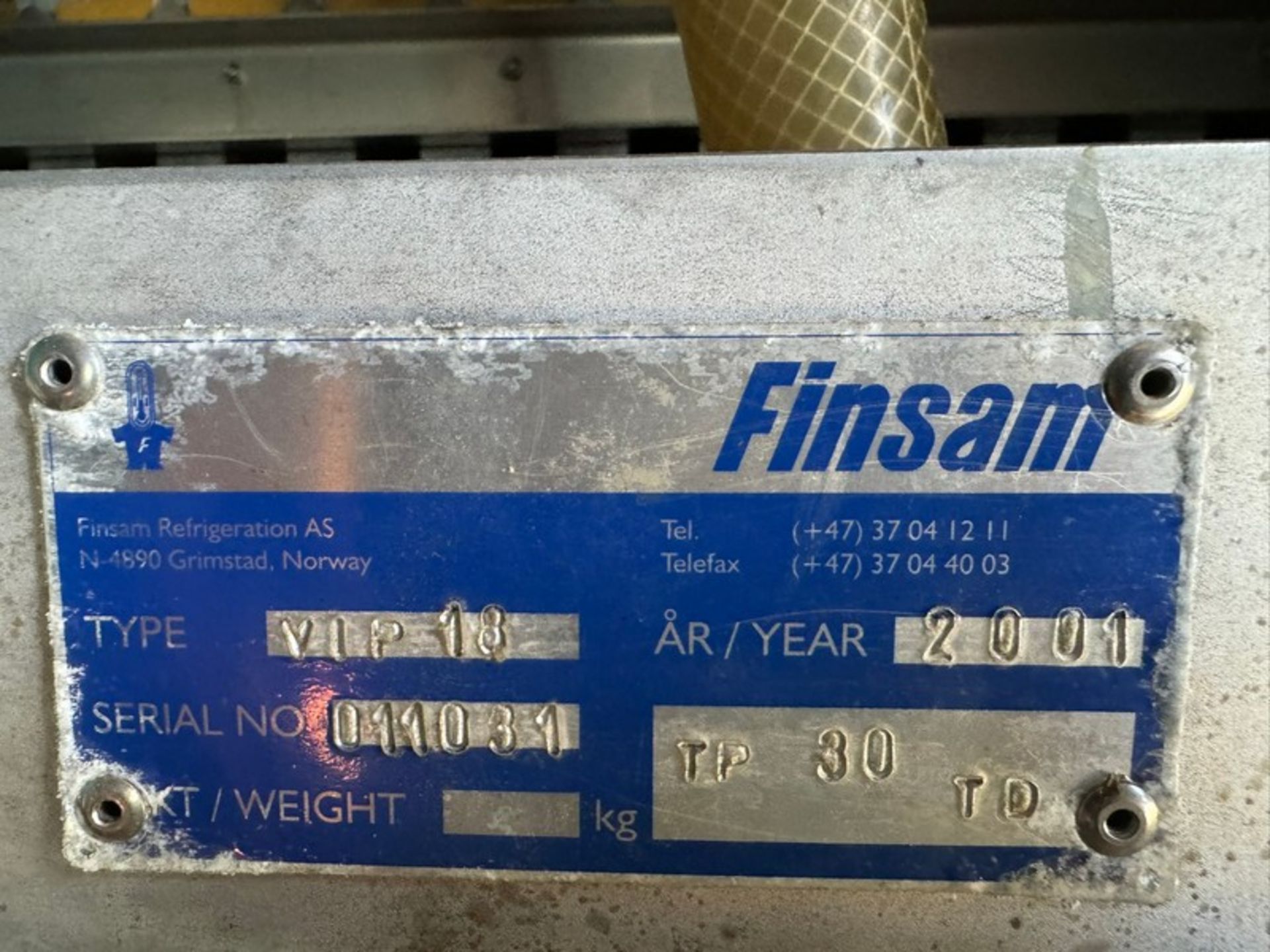2001 Finsam - 50 Ton Per Day Ice Plant - Image 26 of 26