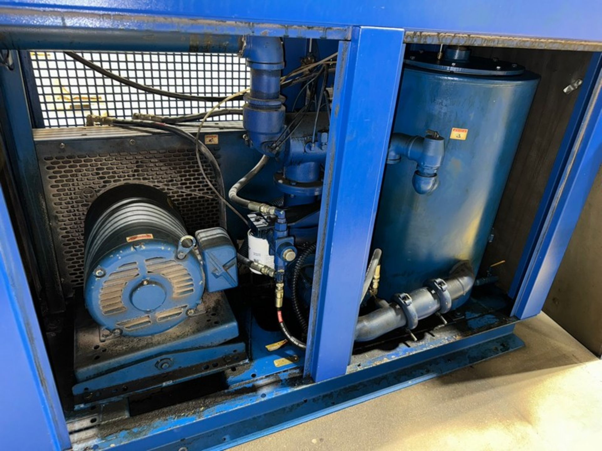 Quincy 20 hp Air Compressor, M/N QSVB-20, 480 Volts, 3 Phase (RIGGING ...
