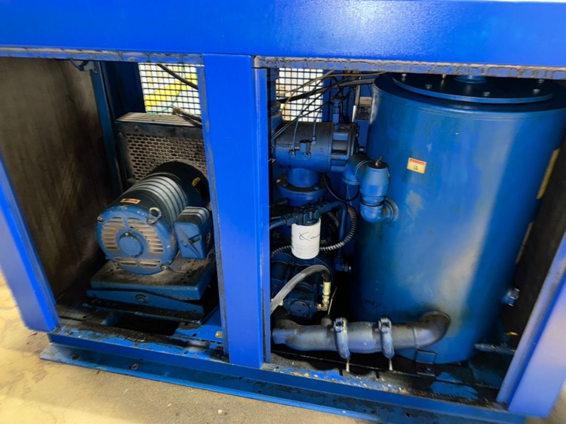 Quincy 20 hp Air Compressor, M/N QSVB-20, 480 Volts, 3 Phase (RIGGING ...
