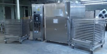 Gruenberg Tray granulation steam Oven Model T18H8361SSD Serial No. 29137 Power 230VOLT 3PH 60HZ 42.9