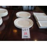 LOT including 13" oval plates (qty 11)
