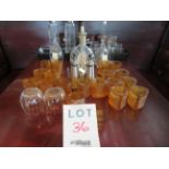 LOT including assorted items, jars, candle holders, etc. (qty 34)