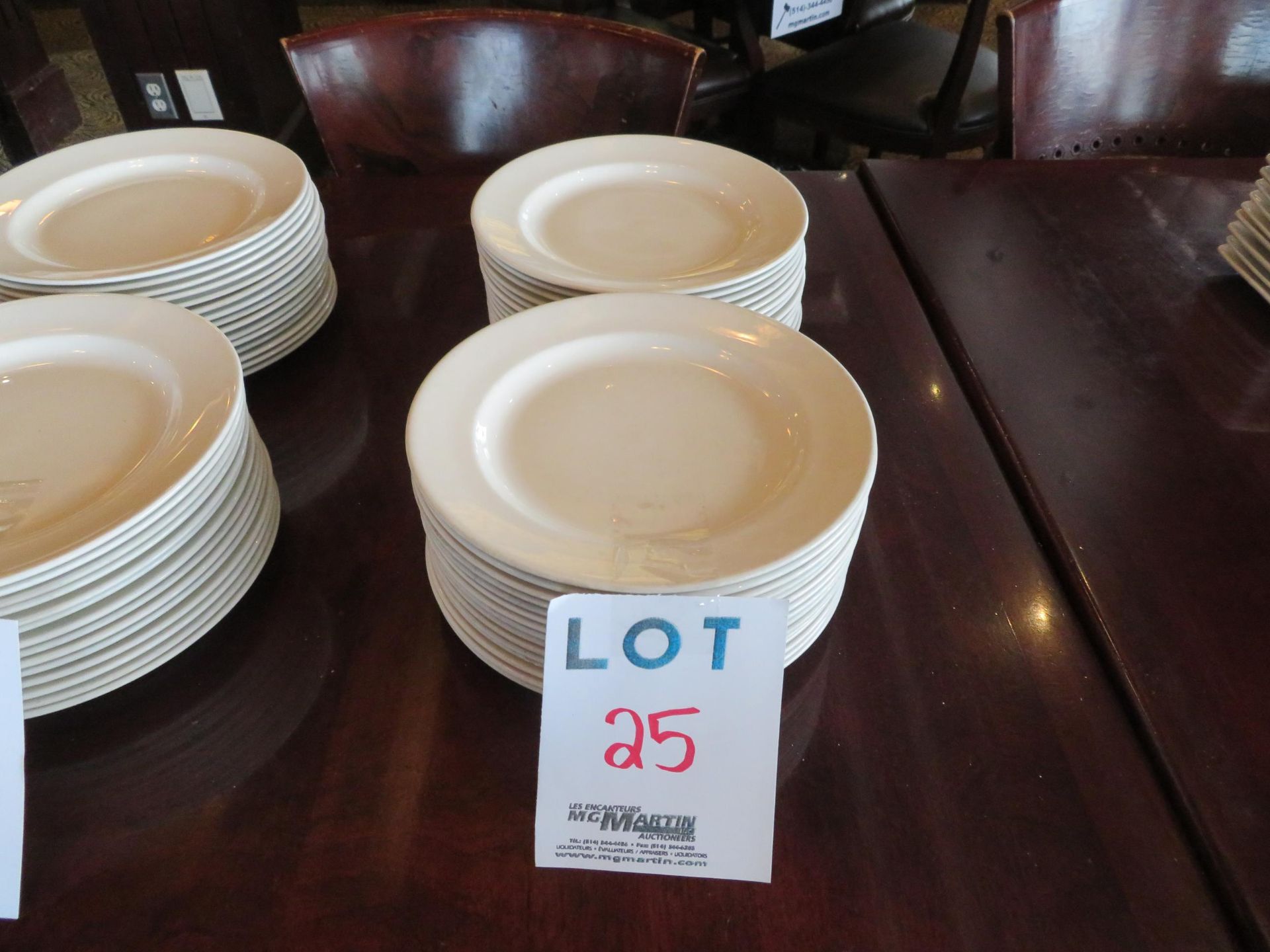 LOT including 10" oval plates (qty 29)