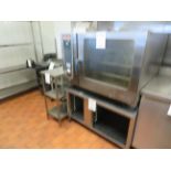 RATIONAL convection oven with table approx. 48"w x 38"d x 57"h