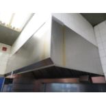 HCE ventilation hood with C02 system approx. 96"w x 47"d