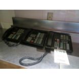 LOT including NORTSTAR phone system with (4) phones c/w voicemail