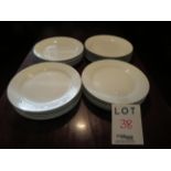 LOT including plates approx. 12" (qty 25)