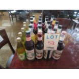 LOT including assorted flavours for drinks (qty 26)