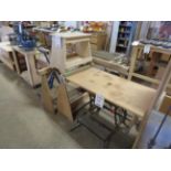 LOT including WORKMATE and assorted work benches