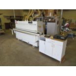 SCM automatic edge bander, Mod# OLIMPIC K 400 (2013), 220 Volts, 3 phase, 60 HZ with BEMAG 15 KVA