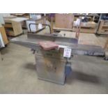 KING 8" jointer, Mod# KG-61, Volts 220, 60 CY, 1 PH