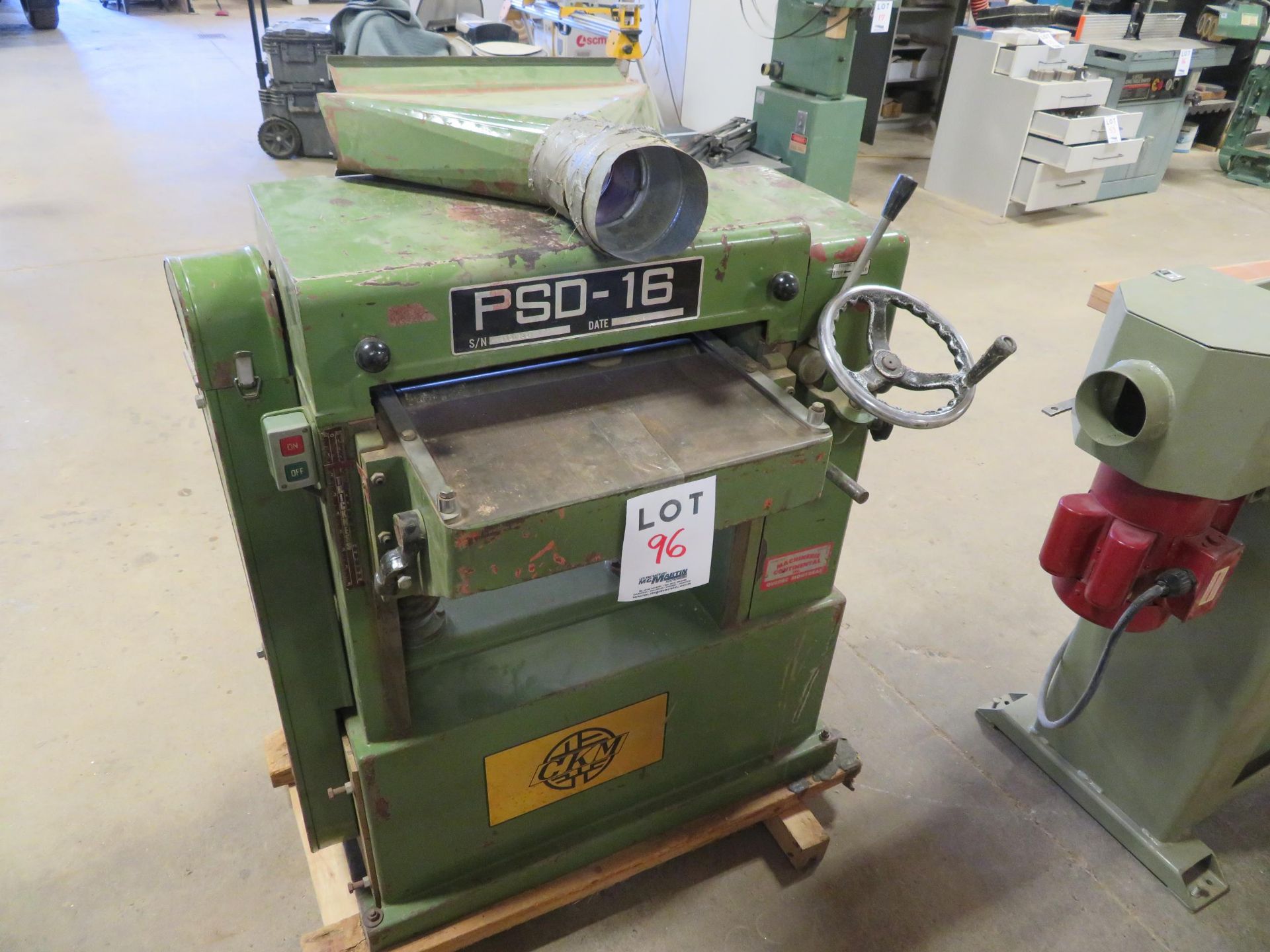 PSD-16 planer 16" wide