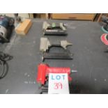 PORTER CABLE brad nailer (qty 3)