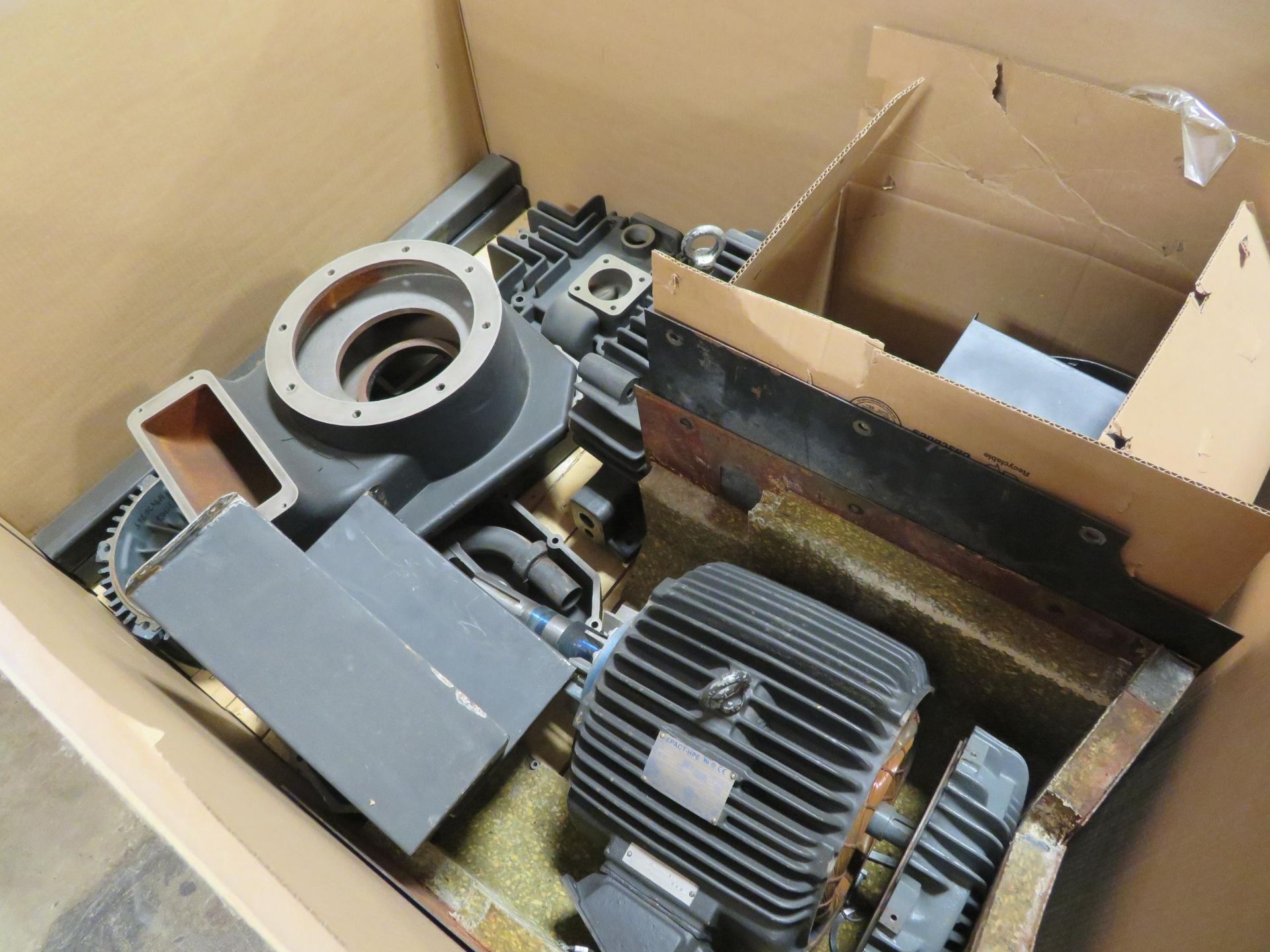 LOT including EPACT-HPE motor with parts - Image 4 of 4