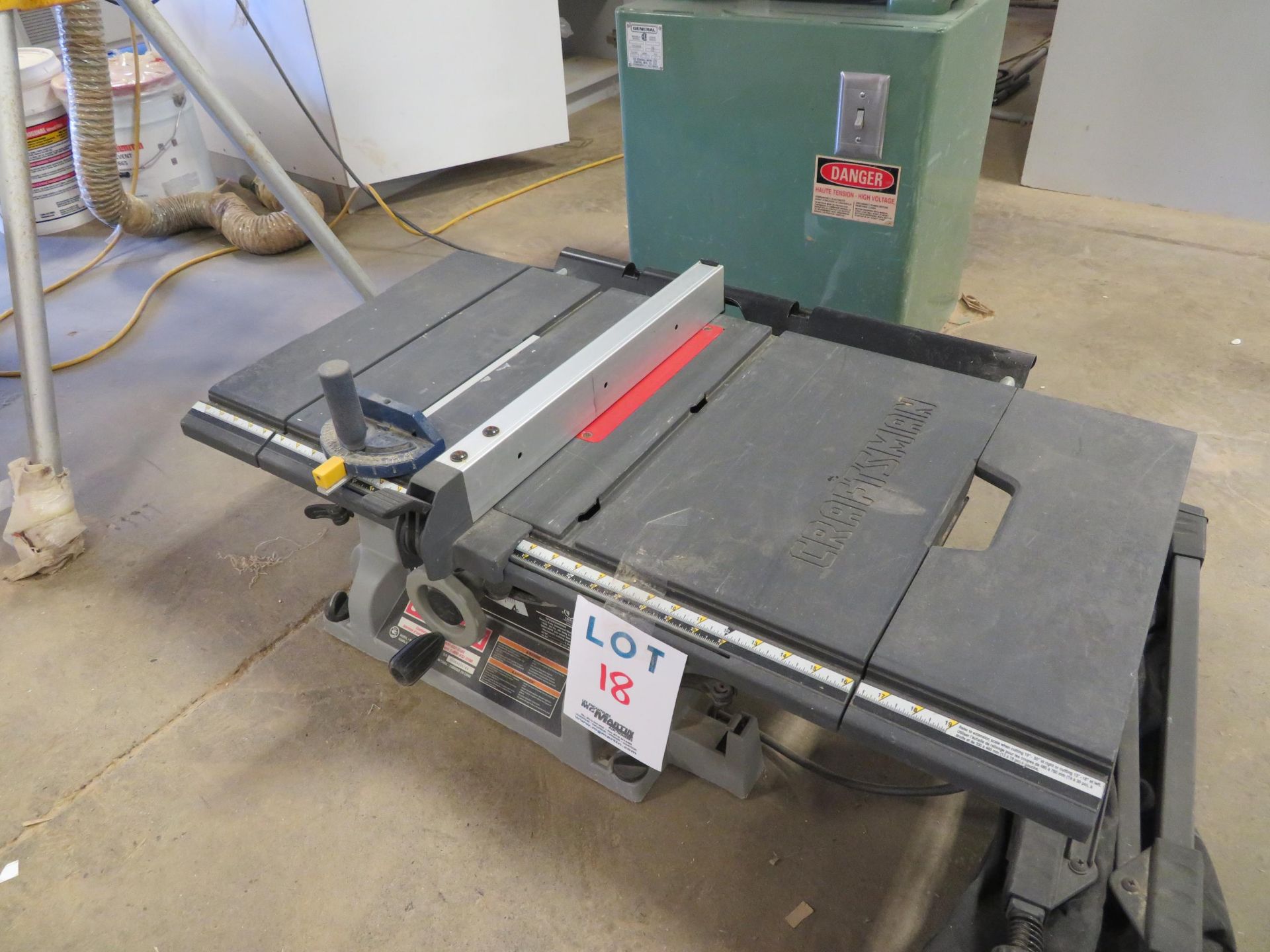 CRAFSTMAN 10" table saw, Mod# 315-27545, 110 Volts - Image 3 of 3