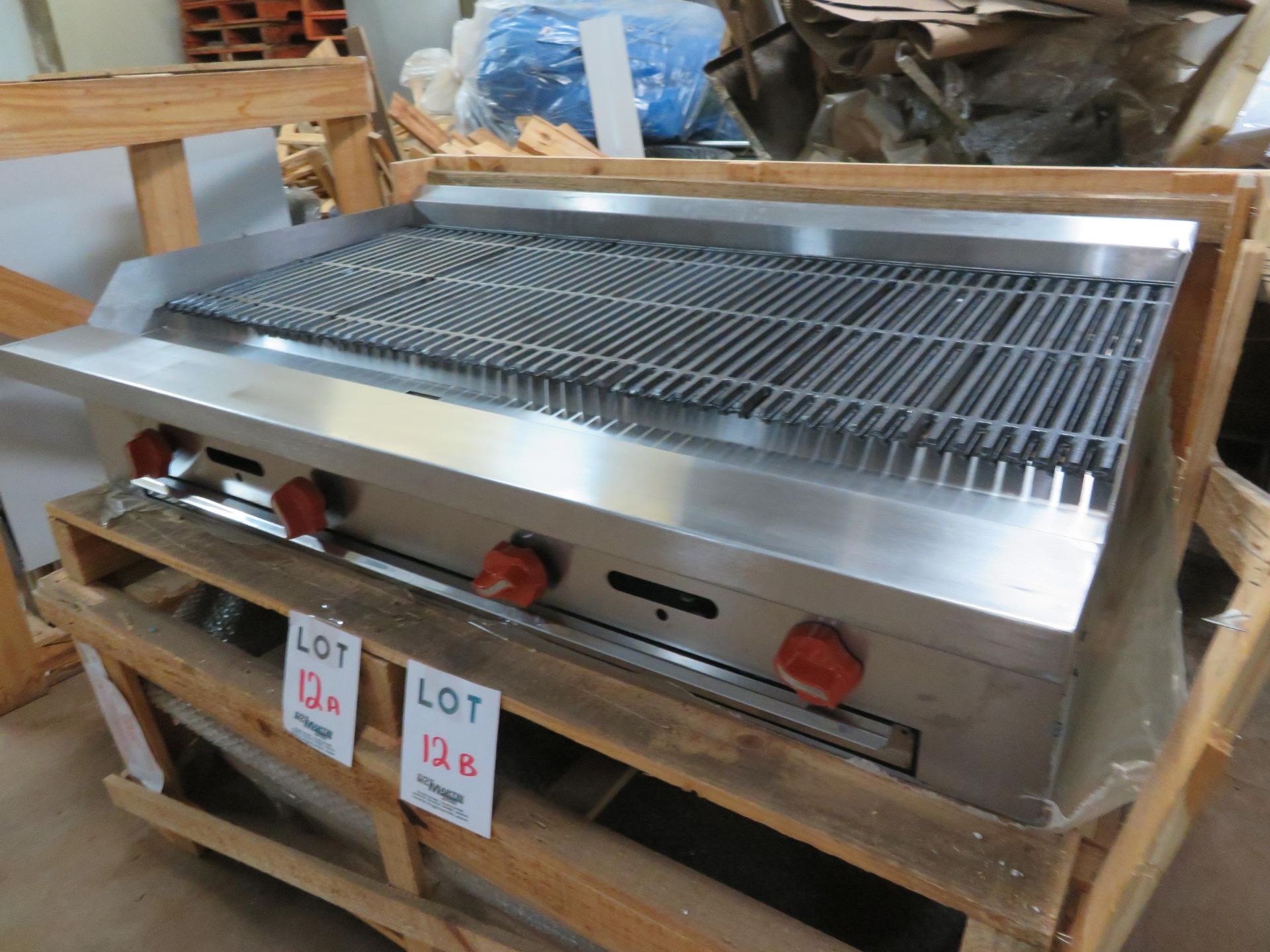 Brand New SIERRA natural gas radiant 48" broiler, Mod #SRRB-48 approx. 48"w x 30"d x 9"h - Image 2 of 2