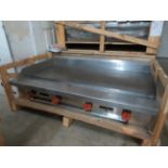 Brand New SIERRA 48" hot plate/griddle Mod #SRMG-48 (natural gas) approx. 48"w x 30"d x 9"h