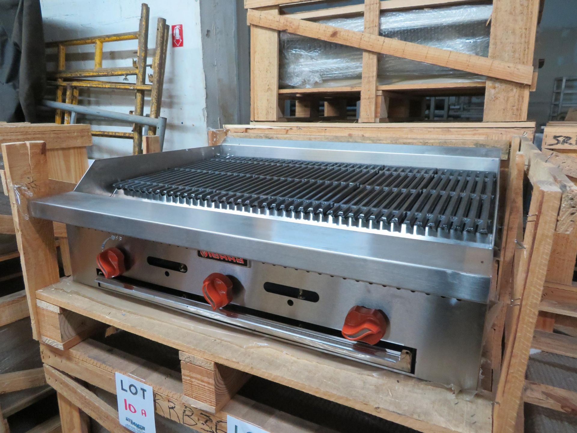Brand New SIERRA natural gas radiant 36" broiler, Mod #SRRB-36 approx. 36"w x 30"d x 12"h