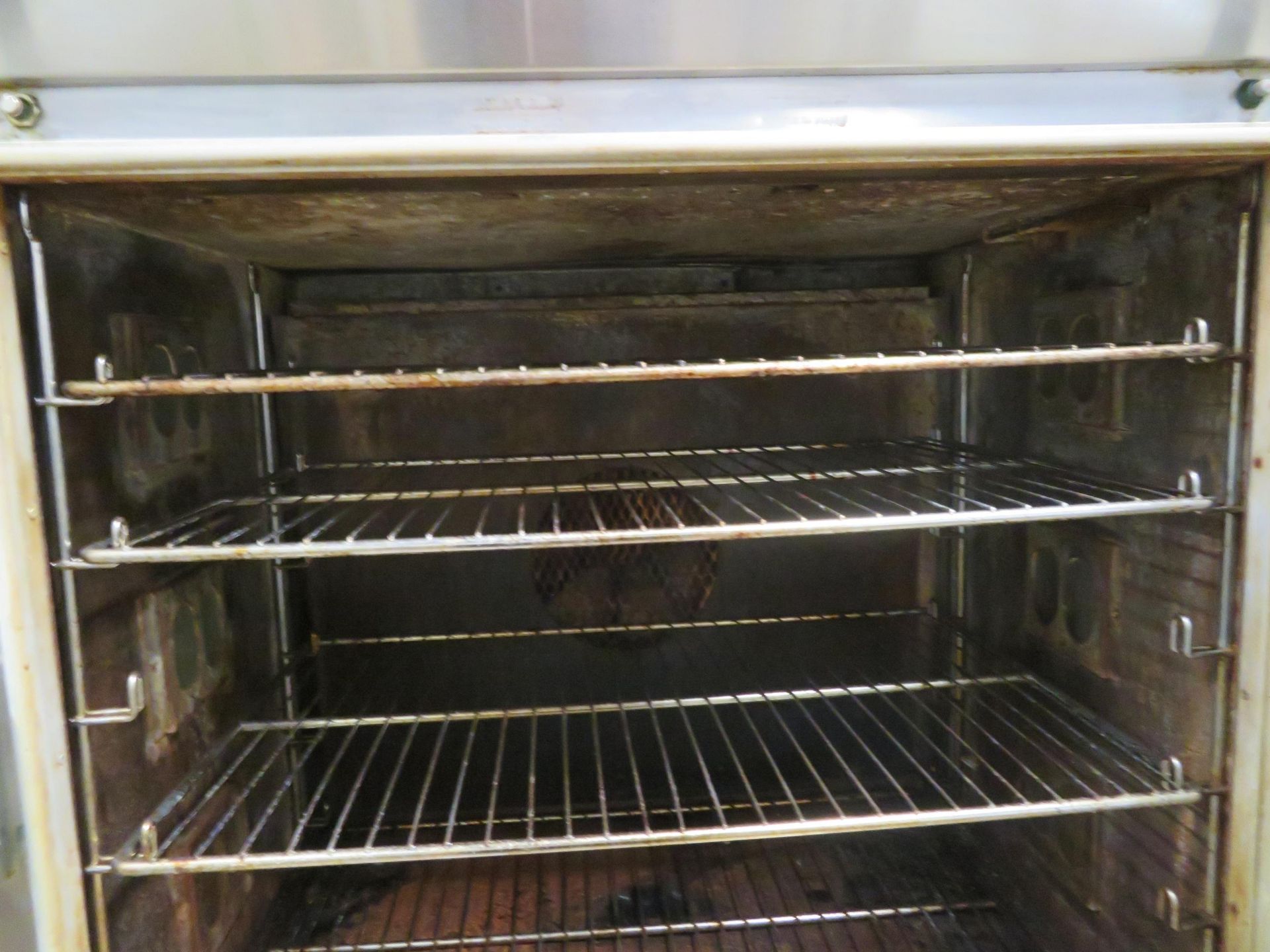 BRUTE double commercial gas oven on wheels approx. 40"w x 31"d x 74"h - Image 3 of 5