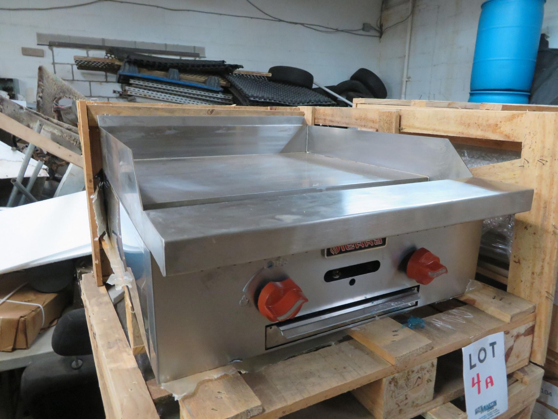 Brand New SIERRA 24" hot plate/griddle Mod #SRMG-24 (natural gas) approx. 24"w x 31"d x 12"h - Image 2 of 2