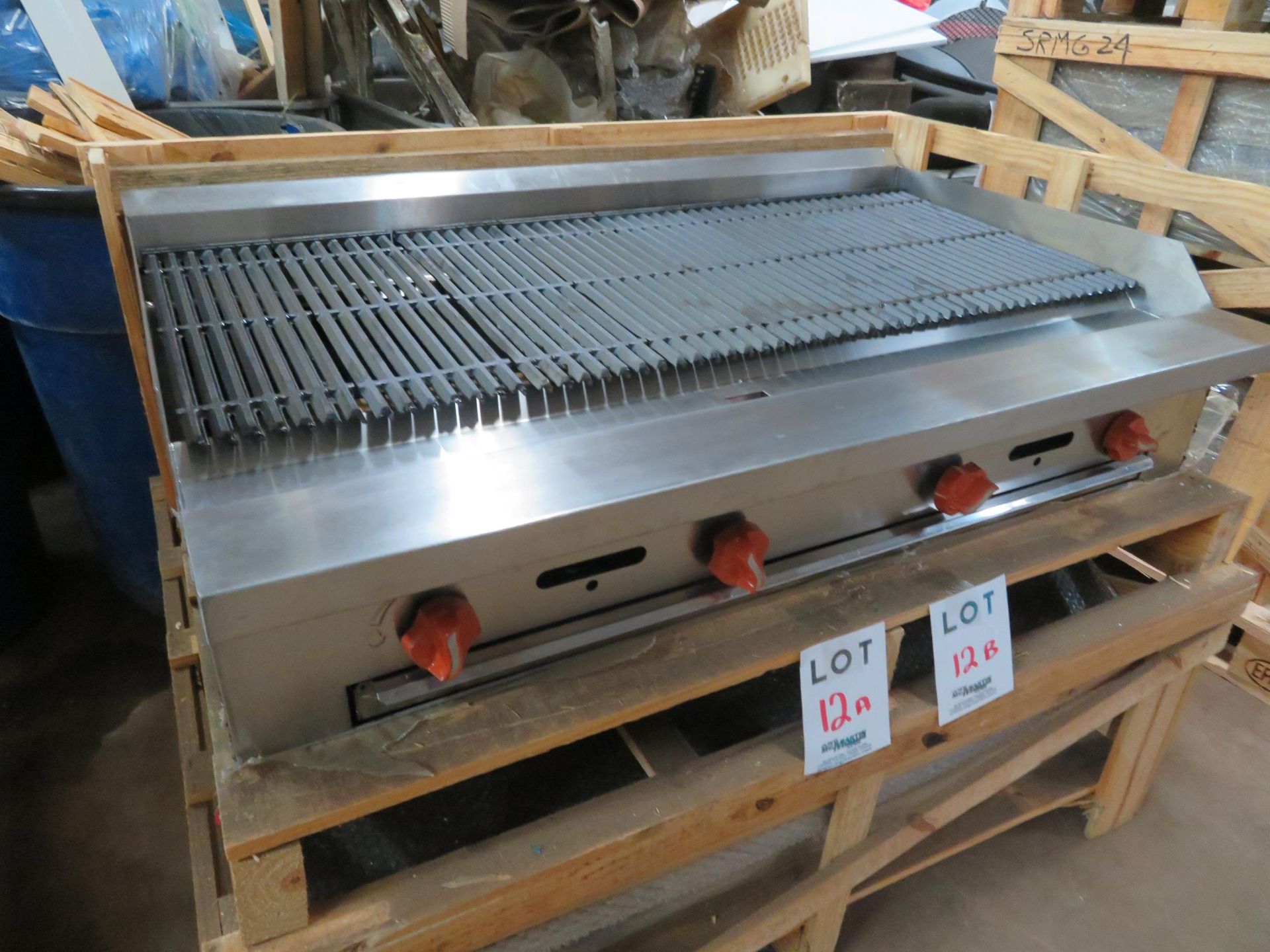 Brand New SIERRA natural gas radiant 48" broiler, Mod #SRRB-48 approx. 48"w x 30"d x 9"h - Image 2 of 2
