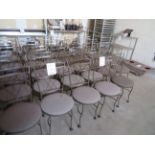 Wood dining room chairs (qty 10)