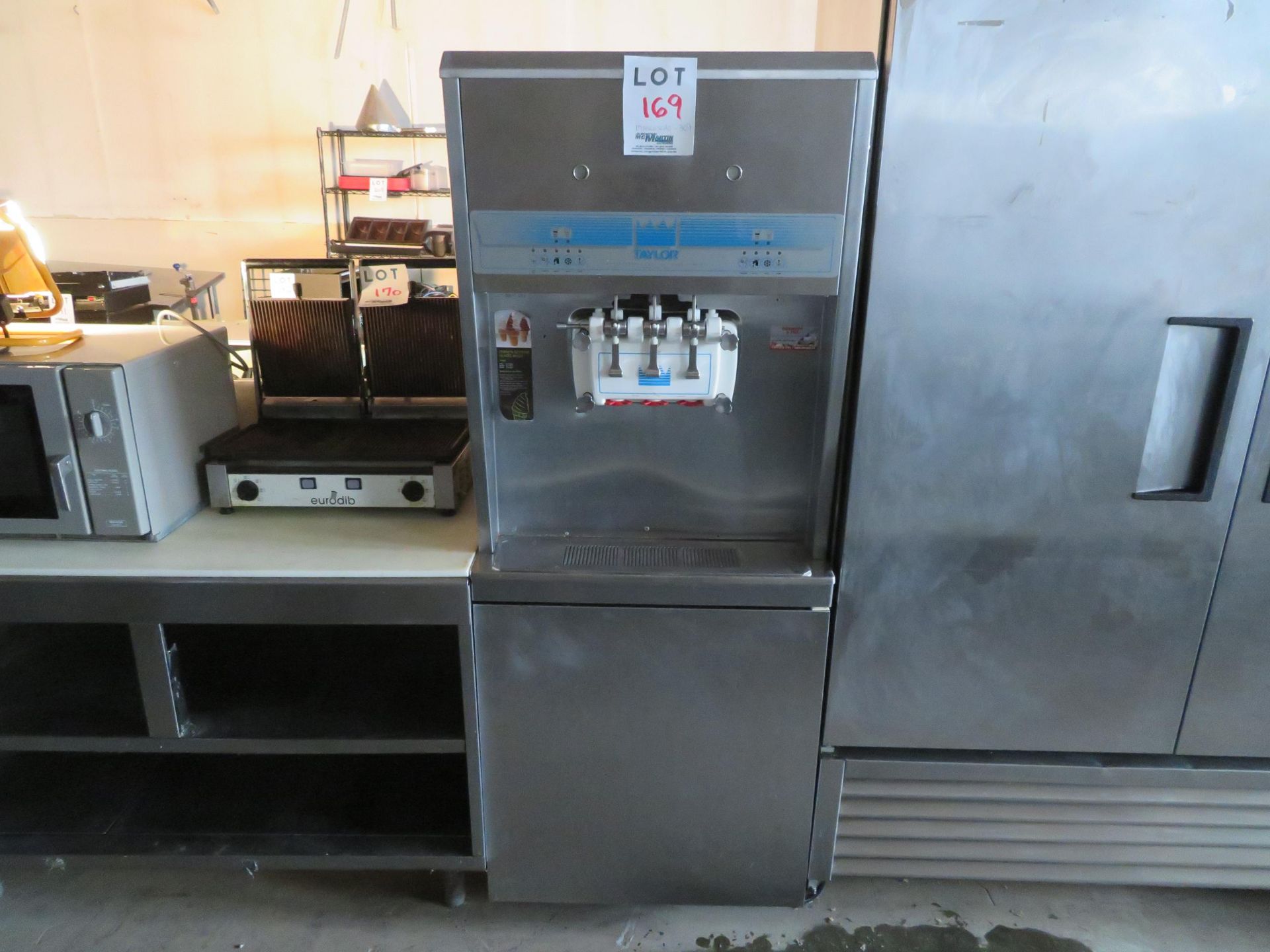 TAYLOR ice cream machine, Mod #8756-33, approx. 26"w x 36"d x 68"h