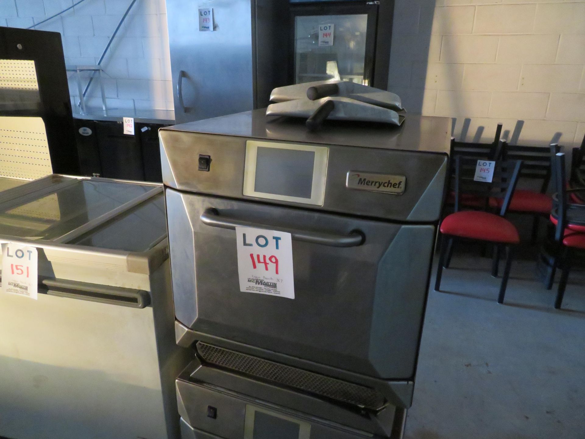 MERRYCHEF oven, Mod # EIKON E4S, approx. 23"w x 23"d x 23"h