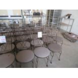 Wood dining room chairs (qty 14)