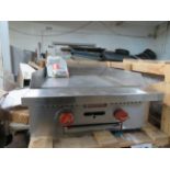 Brand New SIERRA 24" hot plate/griddle Mod #SRMG-24 (natural gas) approx. 24"w x 31"d x 12"h