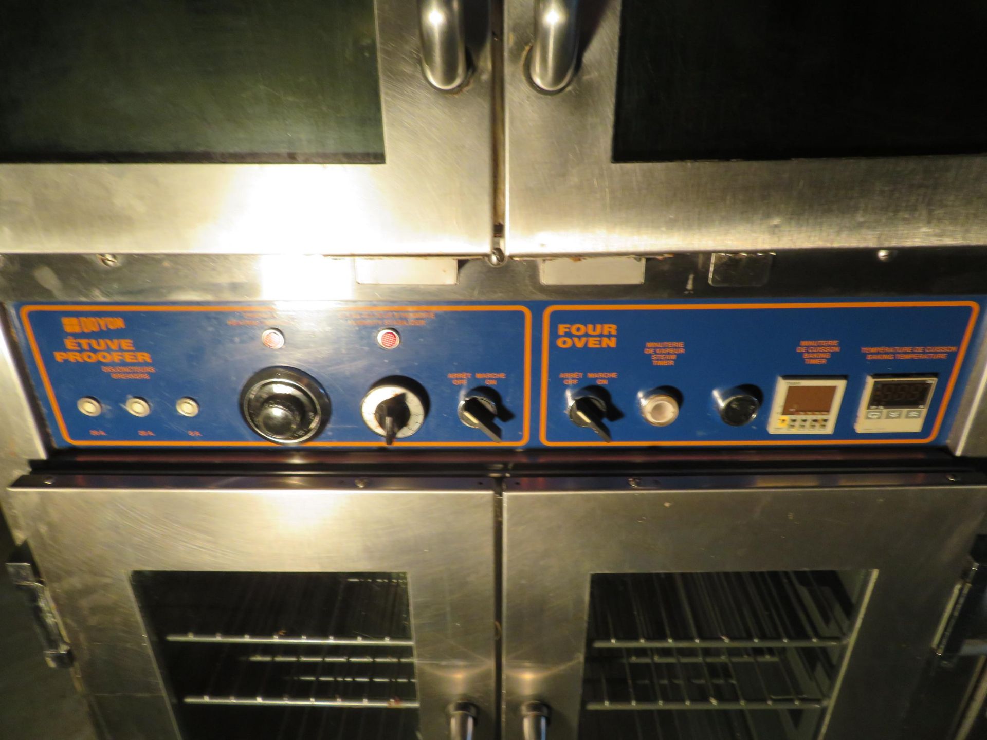 DOYON oven and proofer on wheels, Mod # JET AIR, approx. 32"w x 33"d x 71"h - Image 4 of 4