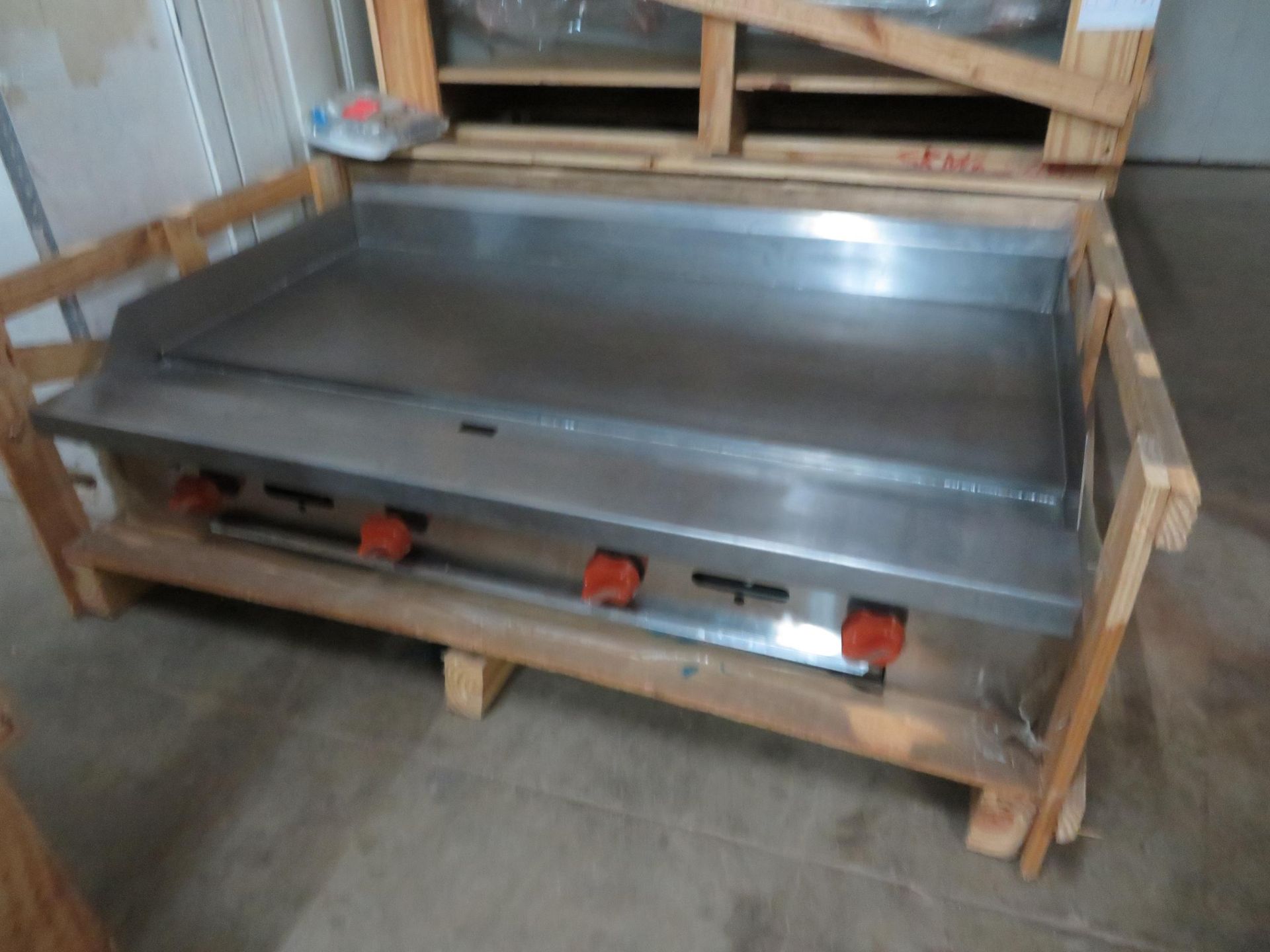 Brand New SIERRA 48" hot plate/griddle Mod #SRMG-48 (natural gas) approx. 48"w x 30"d x 9"h