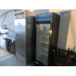 DANAIR 1 glass door refrigerator, Mod # GDC-1-26, approx. 25"w x 23"d x 79"h