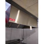 Stainless steel hood (only) approx. 66"w x 54"d x 20"h