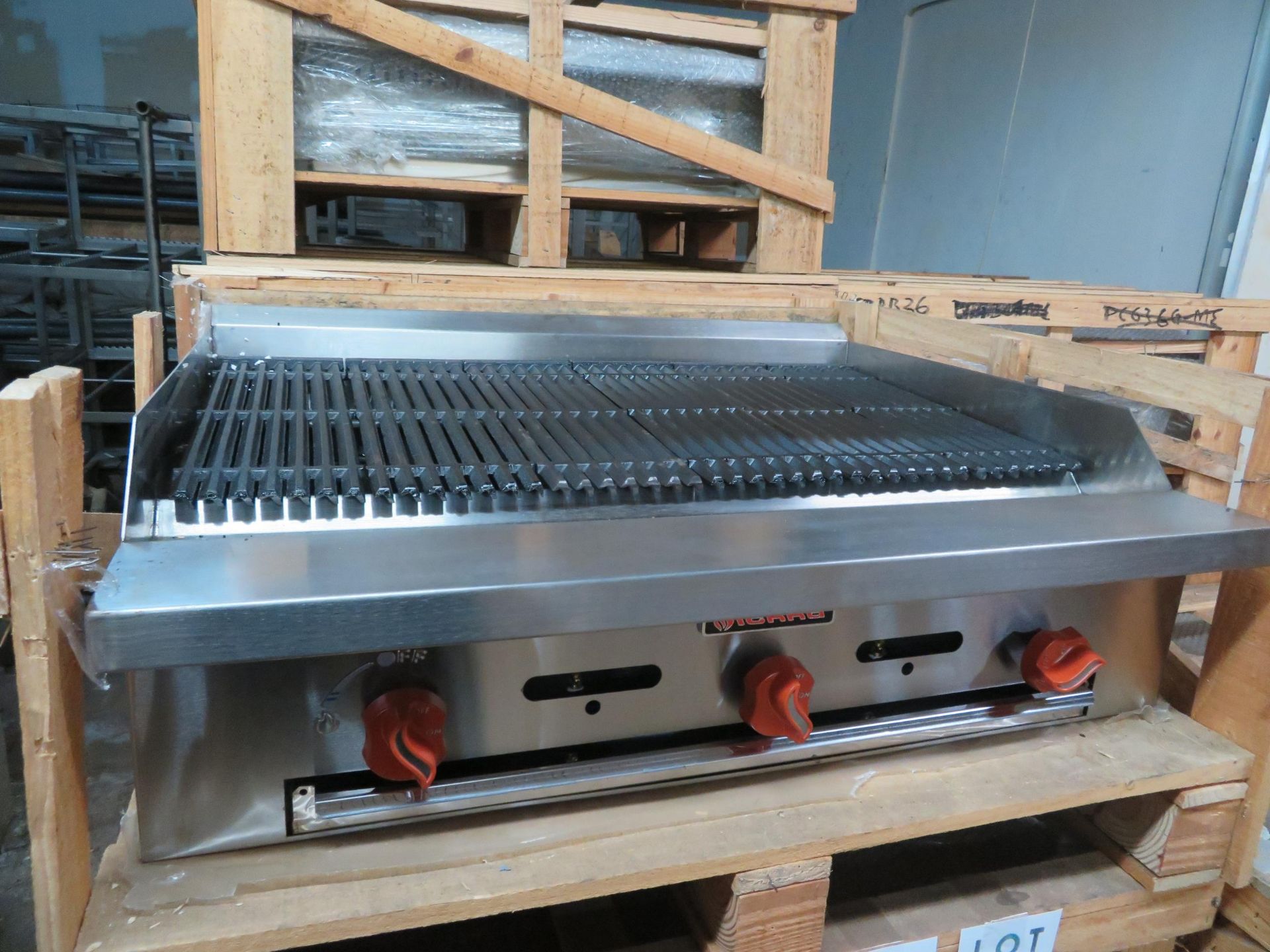 Brand New SIERRA natural gas radiant 36" broiler, Mod #SRRB-36 approx. 36"w x 30"d x 12"h - Image 2 of 2