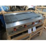 Brand New SIERRA natural gas radiant 48" broiler, Mod #SRRB-48 approx. 48"w x 30"d x 9"h