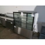 DANAIR refrigerated glass display unit, Mod # CD-48, approx. 46"w x 28"d x 55"h