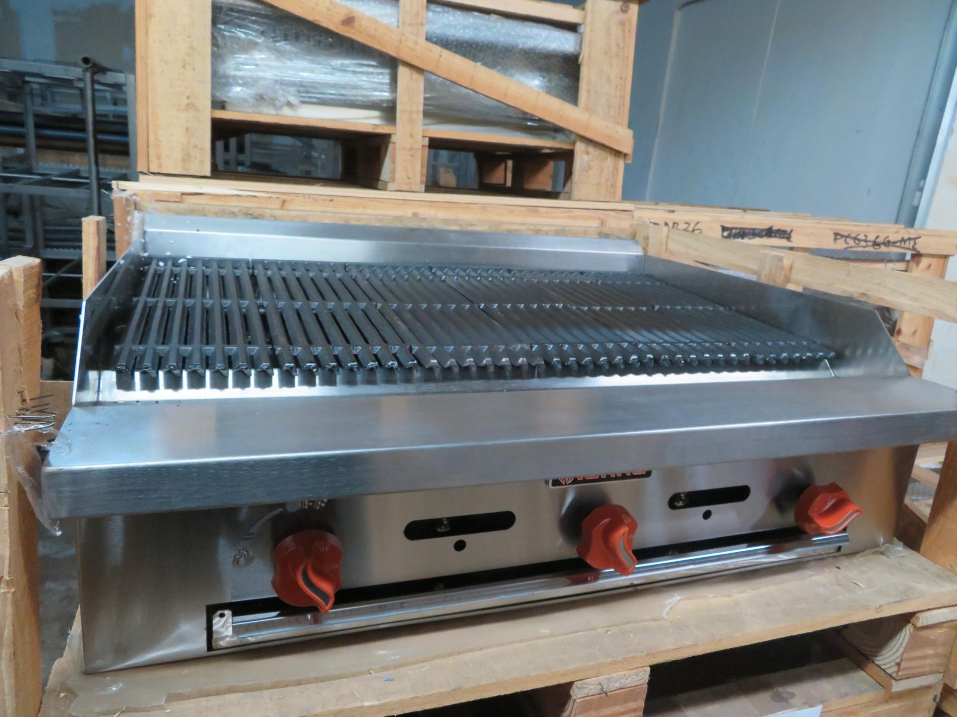 Brand New SIERRA natural gas radiant 36" broiler, Mod #SRRB-36 approx. 36"w x 30"d x 12"h - Image 2 of 2