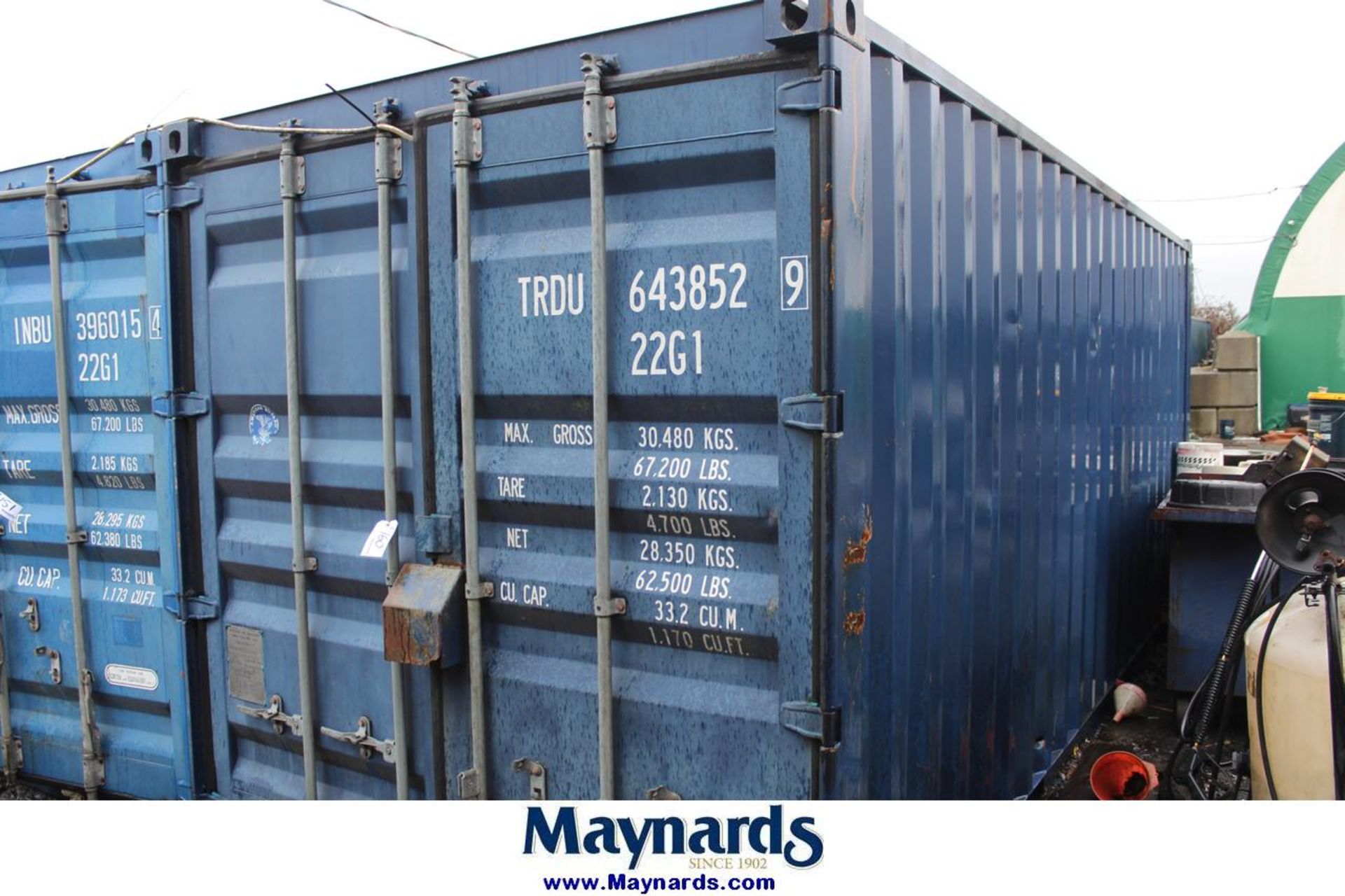 2006 20 ft shipping container