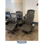 (4) gas lift chairs
