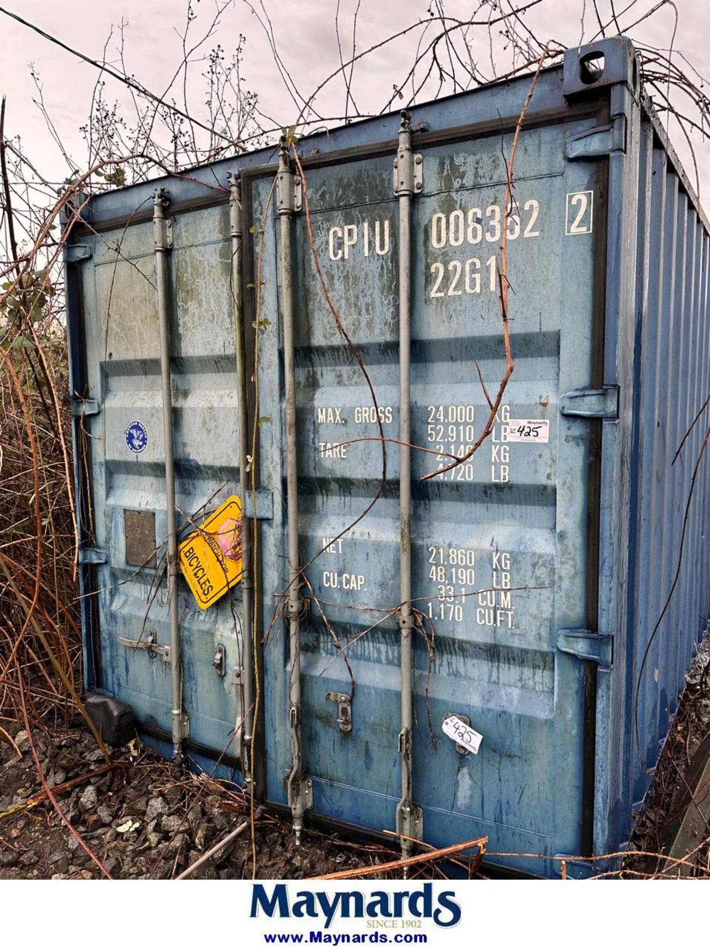 20 ft shipping container - Image 2 of 5