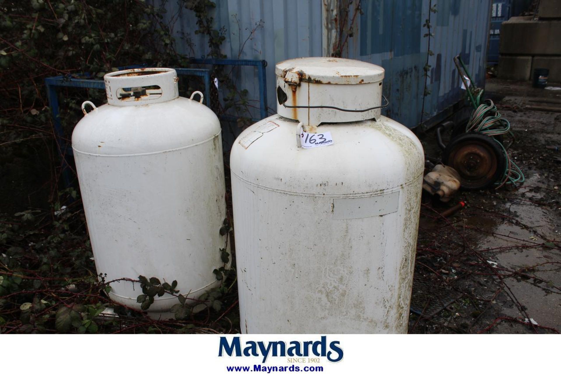 (2) propane tanks