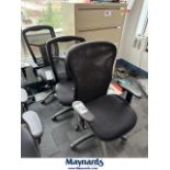 (3) lift office chairs