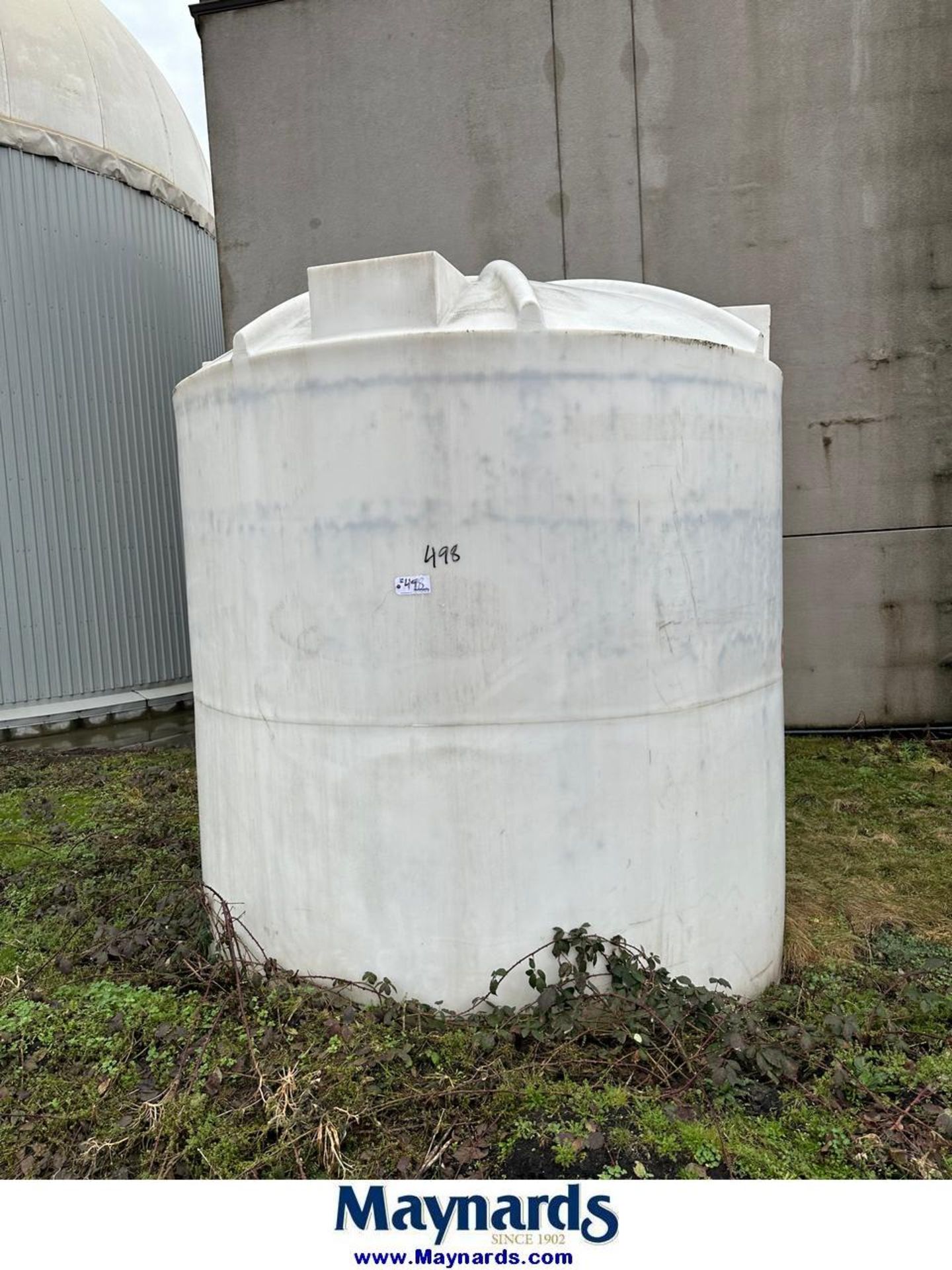 Barr Plastics 15,000 litre capacity storage tank