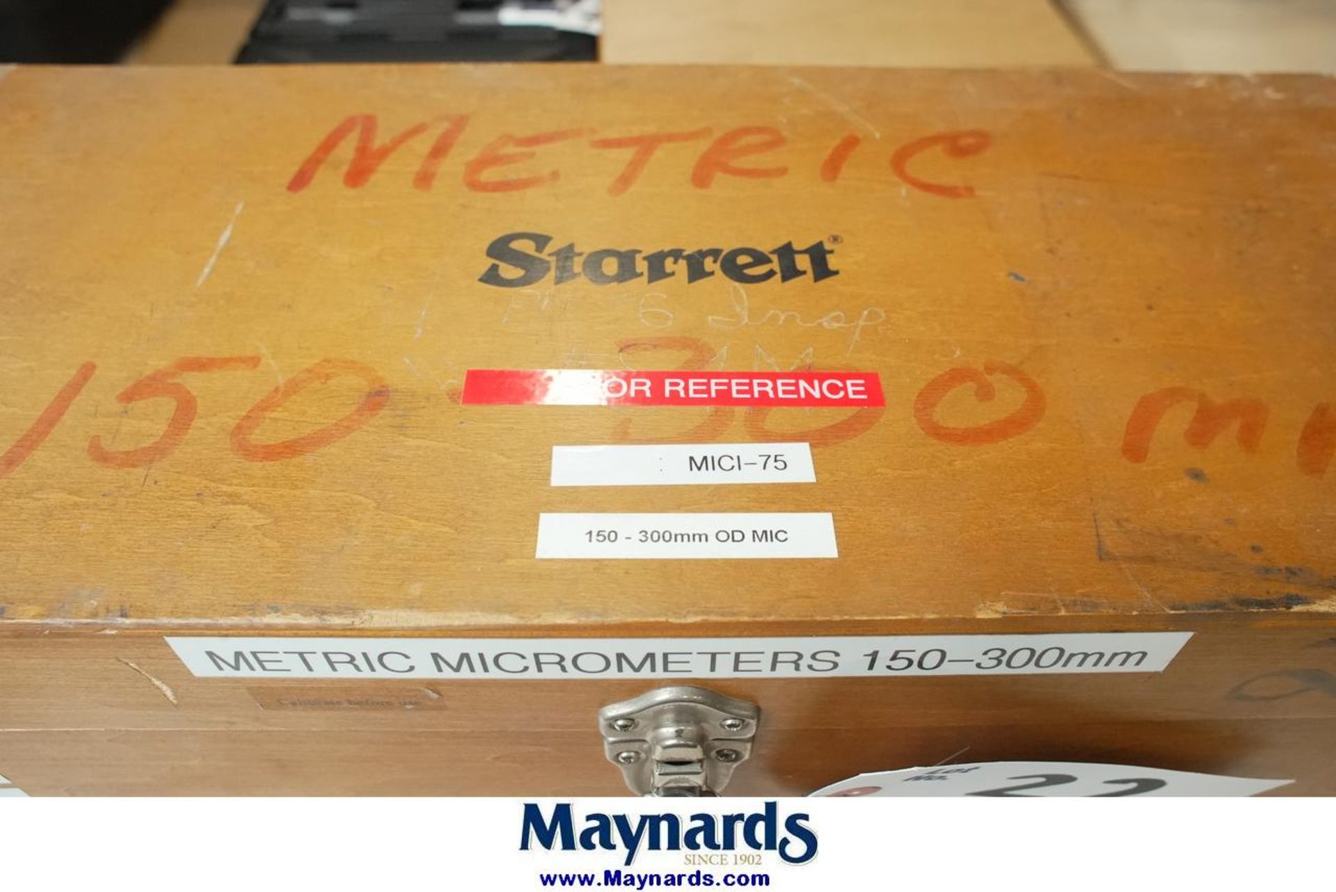Starrett micrometer set - Image 9 of 11