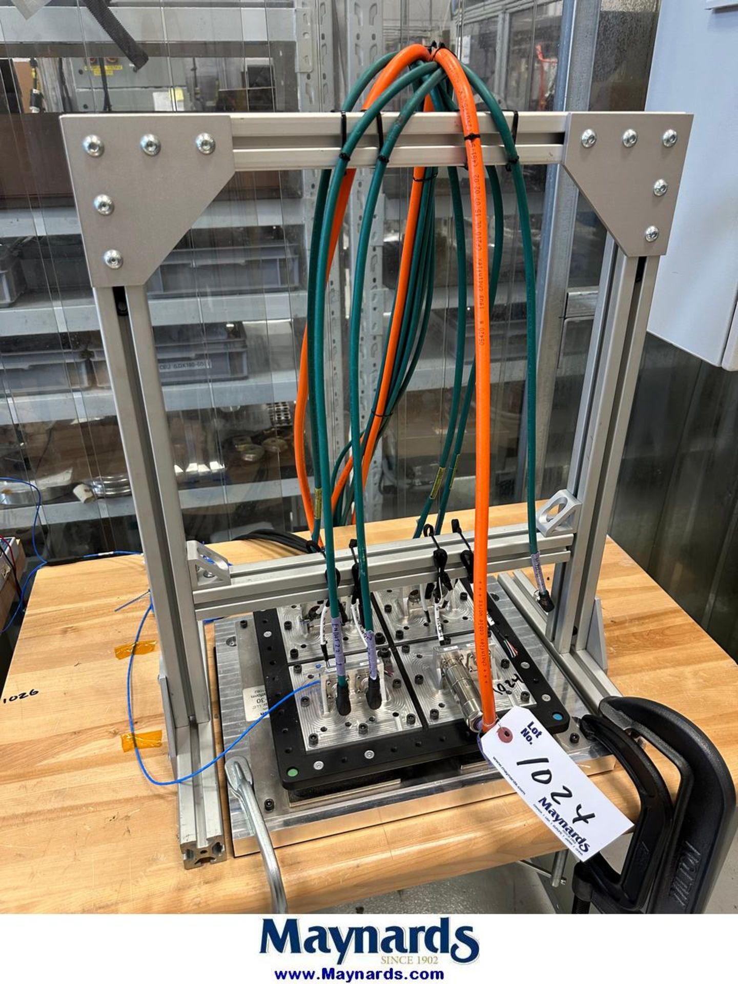 vibration testing stand [Loc: BLDG 3 ]