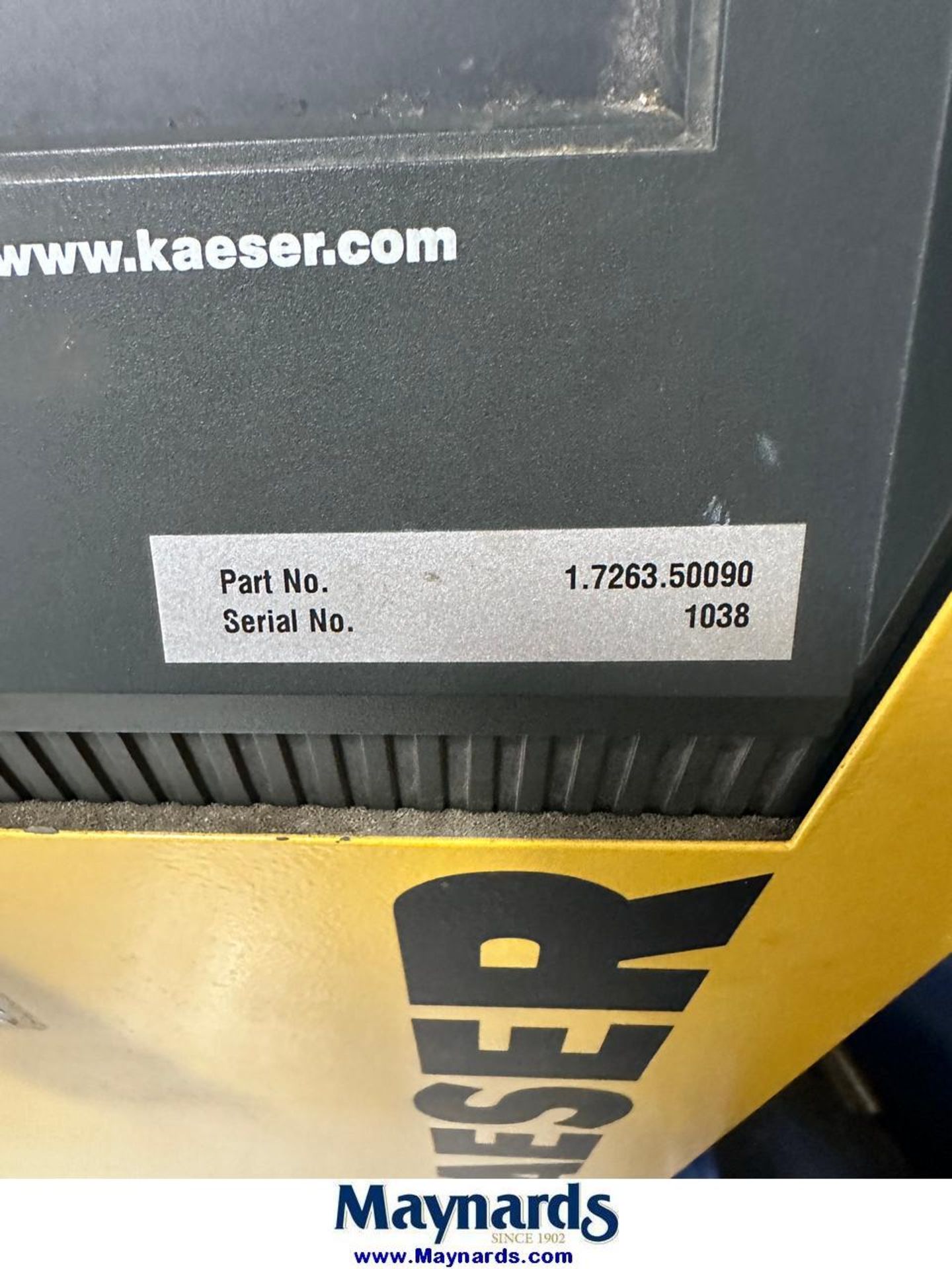 Kaeser SK26 rotary screw air compressor - Image 2 of 3