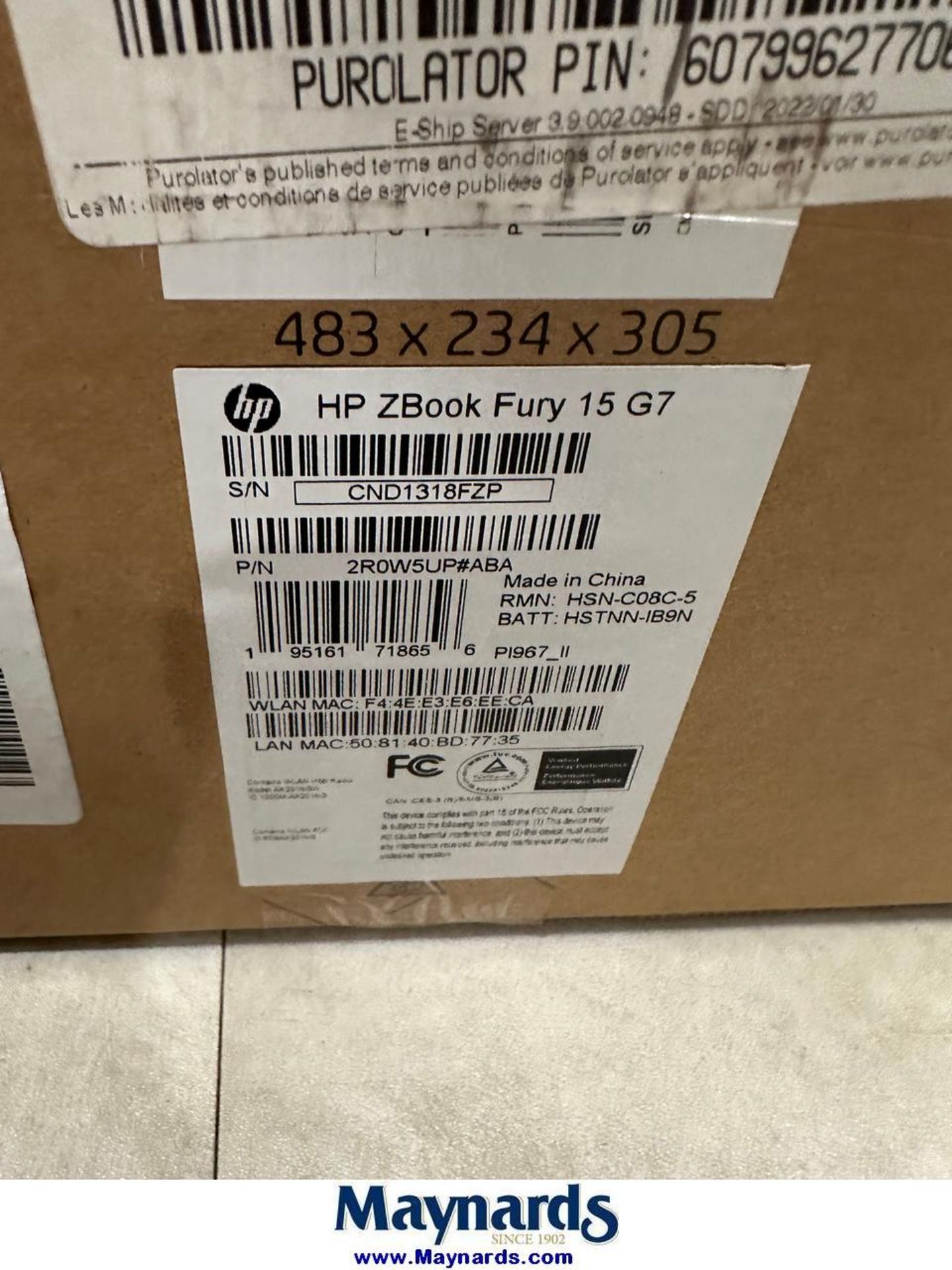 HP Zbook Fury Laptop - Image 3 of 3