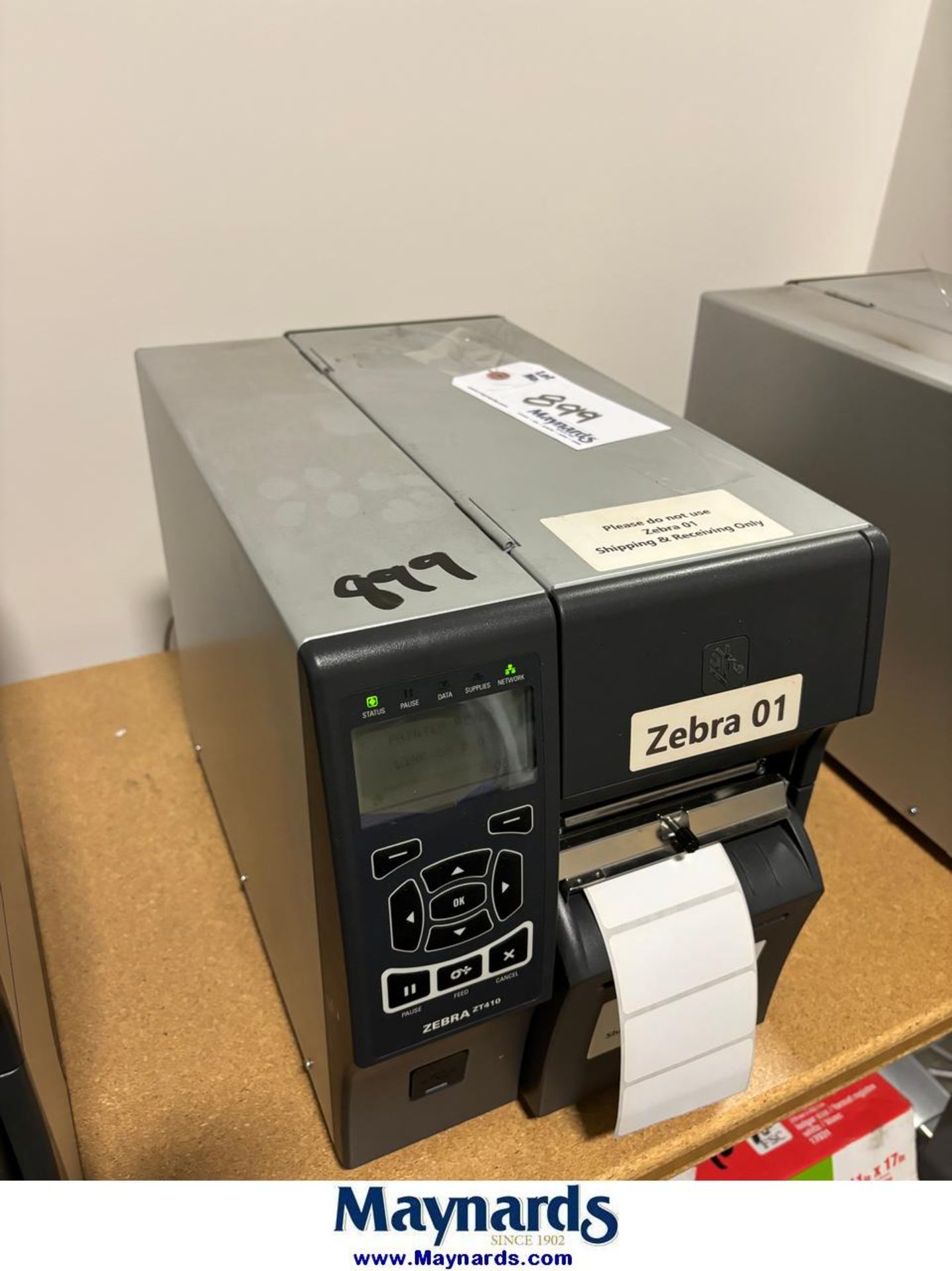 Zebra ZT410 label printer